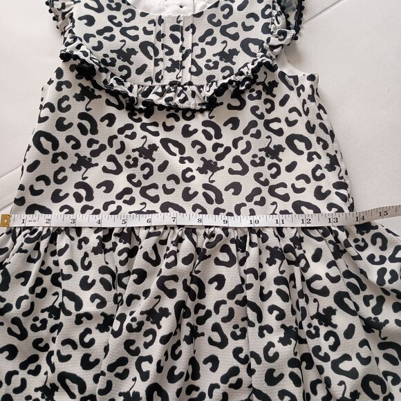 Disney Pippa & Julie Lion King Black and White Dress Girl's Size 6X - Picture 11 of 13